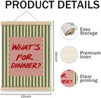 MAQIKA Trendy Retro Kitchen Poster Framed - Image 7