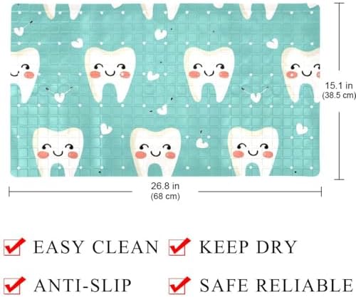 Baby Bath Mat Non Slip 26.8"x15.1" Bathtub Mat - Image 4