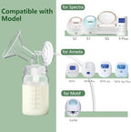 Breastmilk Storage Bottles Collection Bottles, 6oz Wide-Neck Breast Milk - Image 2