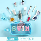 Kacctyen Swim Bag Swimsuit Clear Swimming Bag Swim Team Gift Accessories - Image 6