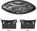 Vercord Premium Nylon Purse Organizer Tote Handbag Insert Organizers Bag in Bag - Image 4