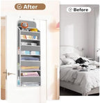 Over the Door Organizer, 4 Large Pocket Hanging Storage - Image 6