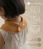 8 Pack Muslin Baby Bandana Bibs - Image 4