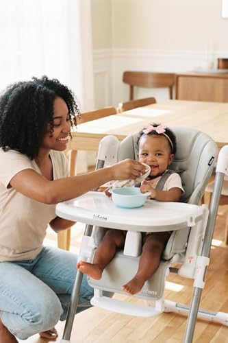 INFANS High Chair for Babies and Toddlers, Foldable Highchair - Image 6