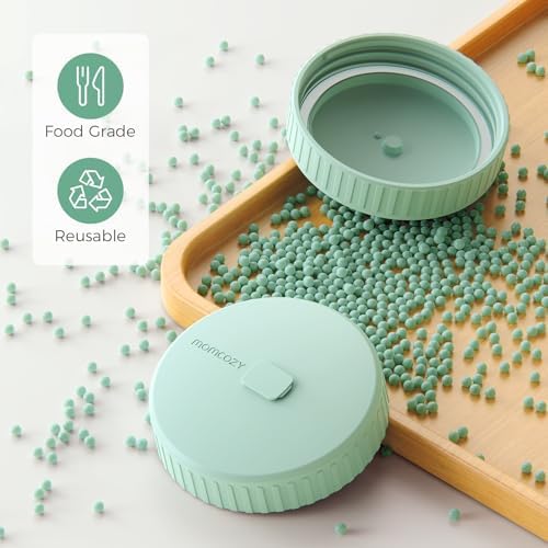 Momcozy Glass Breast Milk Pitcher Lid, Dishwasher Safe Food Grade Caps 1pc - Image 5