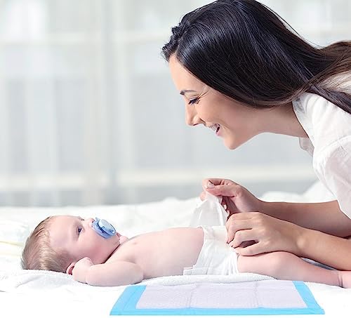 Rocinha 100 Pack Disposable Changing Pads Baby Disposable Underpads Waterproof - Image 5