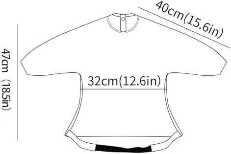 Long Sleeve Baby Bib - Image 4