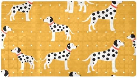 Bath Tub Shower Mat, Washable Bathtub Floor Mats, Suction Cups and Drain Holes by Anna+Cowper