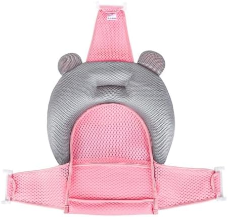 Baby Bath Seat Support Net Adjustable Infant Bathing Cushion Pad Mat - Image 2