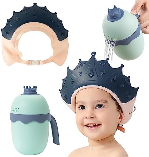 FUNUPUP Baby Shower Cap with Bath Rinse Cup by FUNUPUP