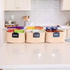 Woven Rope Baskets for Organizing, 3 Pack, 15.5 x 11 x 5.5" Storage Bins - Image 4
