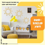 Wesiti 3 Pcs You Are My Sunshine Wall Decor Sunshine Nursery Decor 7.87-9.84 - Image 5