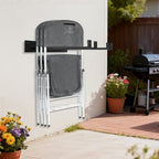 2 Pack Folding Chair Storage Rack - Image 7