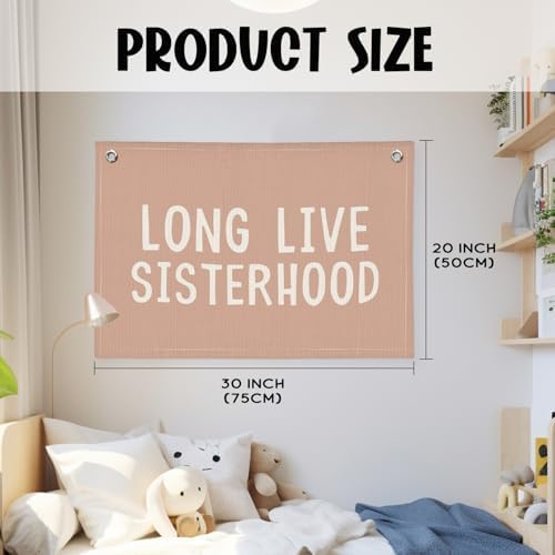 Long Live Sisterhood Nursery Banner - Image 2