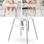ZHBHSH High Chair Foot Rest, Adjustable, Non-Slip PP, Compatible - Image 4