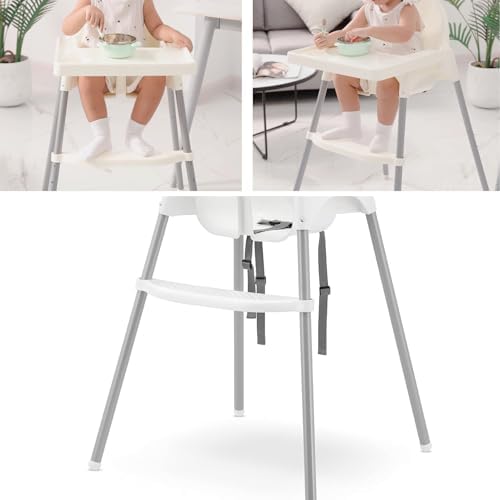 Generic High Chair Foot Rest, Adjustable, Non-Slip PP, Compatible - Image 4