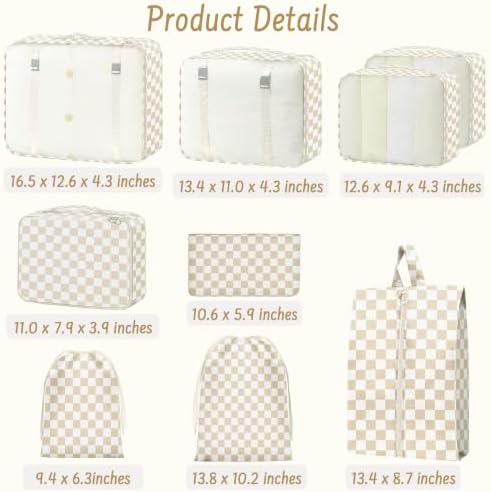9 Set Packing Cubes for Travel Essentials - Image 2