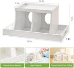 Diaper Caddy Organizer, Changing Table Organizer, Wooden Diaper Organizer - Image 4