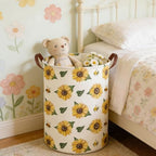 Bee hamper, Waterproof foldable Kids laundry basket, Nursery Hamper, Bee Room - Image 5