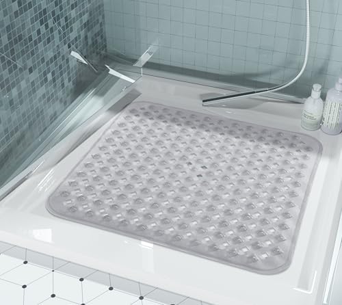 Yimobra Square Shower Mat Non Slip, Super Strong Suction Cups, Machine Washable - Image 7