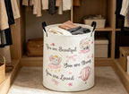 Kids Laundry Basket Elephant Hamper - Image 6