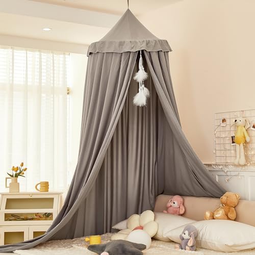 Princess Decor Canopy for Kids Bed, Soft and Durable Bed Canopy for Girls Room by Dix-Rainbow