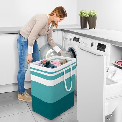 StorageRight Laundry Basket Hamper, 100L Collapsible Clothes Storage - Image 6