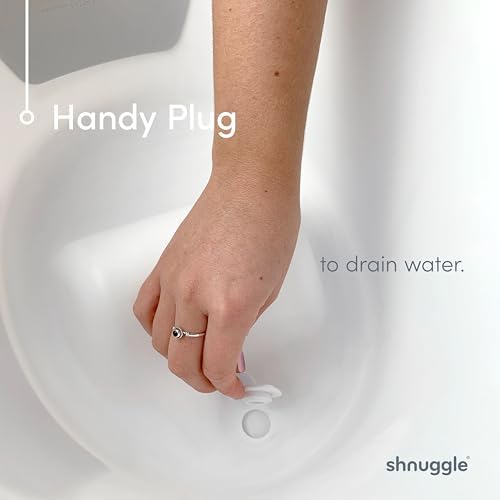 Shnuggle Newborn Baby Bath | Built in Support Bump and Soft Backrest | Suitable - Image 4