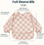 Tiny Twinkle Long Sleeve Bib for Babies & Toddlers | Waterproof Smock Bib for - Image 5