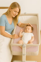 Muslin Bedside Bassinet Sheets 2 Pack - Image 2