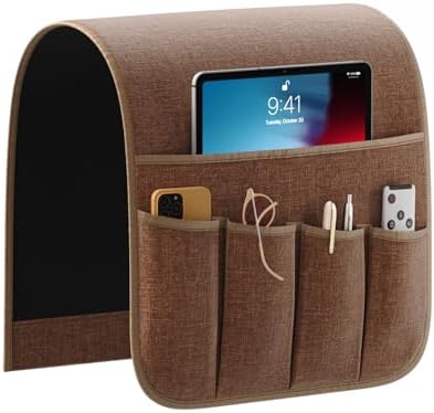 Sofa Armrest Organizer Non-Slip Remote Control Holders by Sixyotie