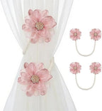 AULEEP Flower Curtain Holdbacks Tiebacks by AULEEP