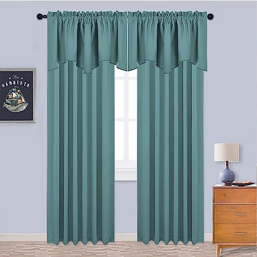 NICETOWN 4 Panels Valance Curtains - Image 5
