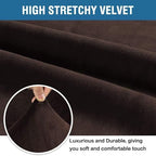 H.VERSAILTEX Stretch Velvet Sofa Covers - Image 3