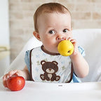 7Pcs Cotton Waterproof Baby Bibs Hook Loop Closure Newborn Bib Keepsake Baby - Image 6
