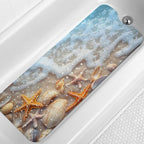 LNOND Summer Beach Bathtub Mat Non Slip, 40 X 16 Inch Tub Mat by Lnond