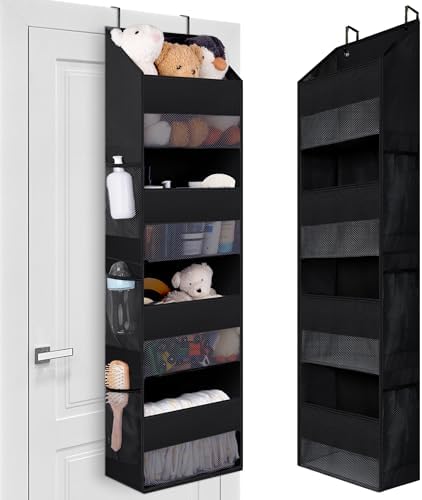 GRANNY SAYS Over the Door Organizer, 4-Shelf Behind the Door Storage by GRANNYSAYS