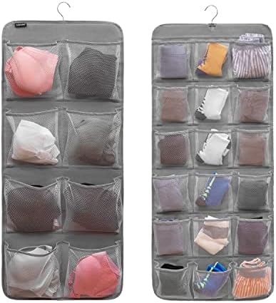 Dual-Sided Hanging Closet Organizer by ANZORG