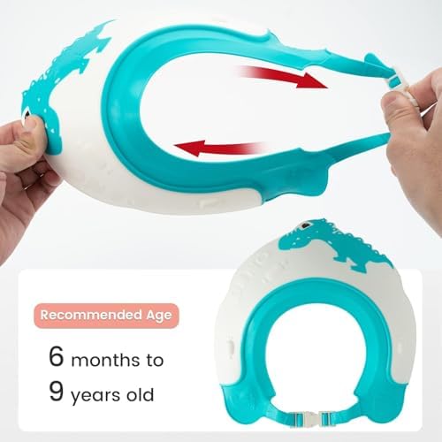 FUNUPUP Baby Shower Cap for Toddlers Kids, Soft TPE Silicone - Image 3