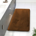 Clara Clark Bathroom Rugs, Velvet Memory Foam Bath Mat, Non-Slip Bath Rugs by ClaraClark