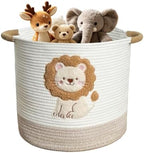 Cute Nursery Bin, Baby Toy Organizer, Storage Basket by Mzzelry