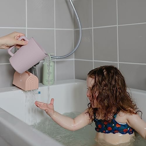 mushie Baby Bath Rinse Cup | 100% Food Grade Silicone | Shampoo & Body Washing - Image 3