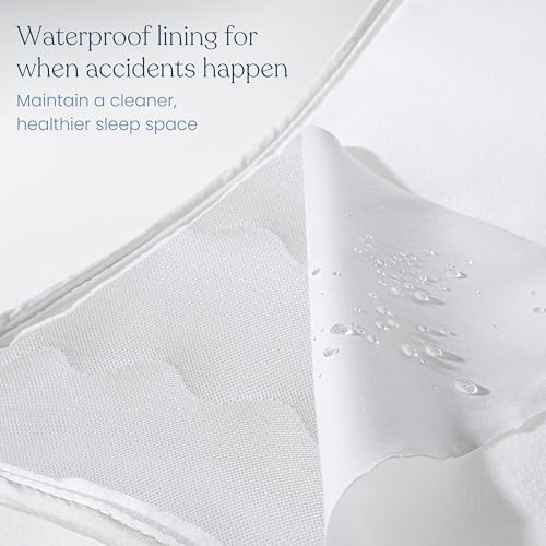 HALO Breathable Crib Mattress Cover – Quilted Mesh, Waterproof, Universal Fit - Image 5