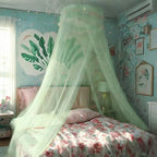 Lace Bed Canopy Mosquito Netting, Princess Bed Canopy by Eimilaly