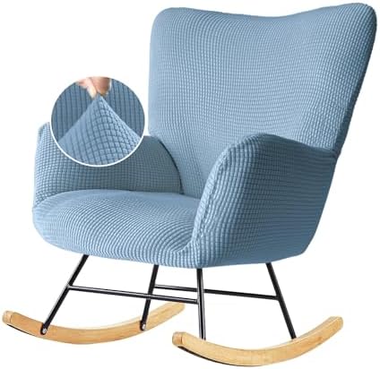 Nursery Rocking Chair Cover, Glider Chairs Slipcover, Non-Slip Furniture by Alickwang