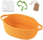 OIAHOMY Small Woven Basket by MasterofSpaceOptimization