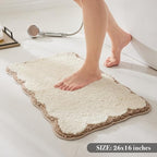 Ohocut Luxury Microfiber Bathroom Rugs, Floor Carpet, Anti Slip - Image 4