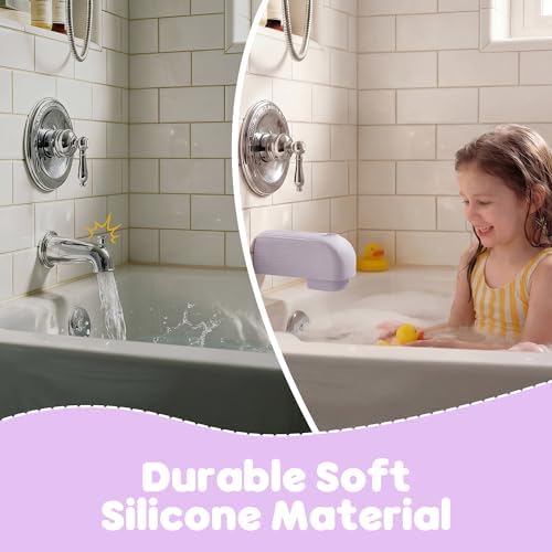 Roslim Baby Bathtub Faucet Cover, Silicone Bath Faucet Cover - Image 4