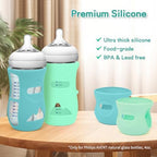 Silicone Sleeves for Avent Natural Glass Baby Bottles, BPA Free, Anti Breakage - Image 3