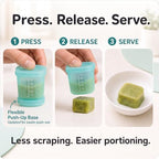 Baby Food Storage Containers, Glass Baby Food Jars & Silicone Cups - Image 4